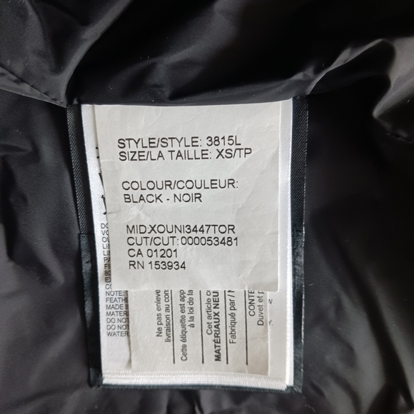 New Canada Goose Elmwood Longline 625 Fill Power Down Jacket - Picture 5 of 6